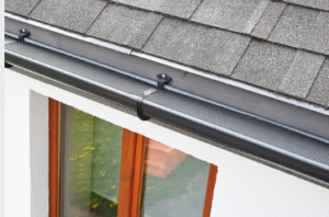 DIY gutter guards for pine needles